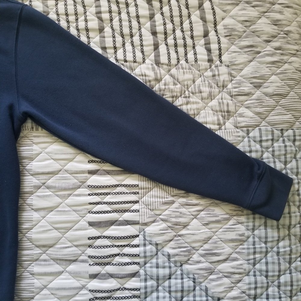 Men's Vans Dark Blue Hoodie Size Small - Picture 4 of 12